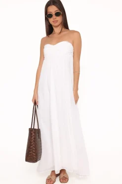 Vee Strapless Maxi Dress