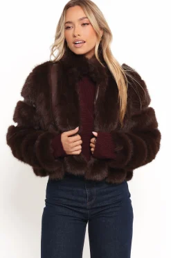 Velma Channel Faux Fur Jacket