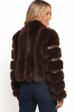 Velma Channel Faux Fur Jacket