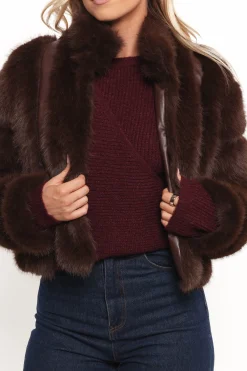 Velma Channel Faux Fur Jacket