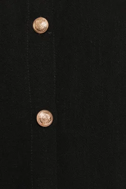 Velvette Mini Button Down Dress