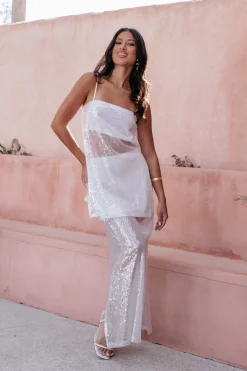 Vienne Sequin Skirt Set