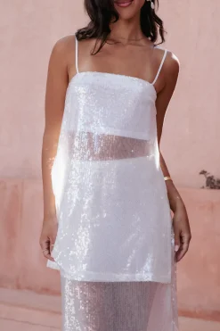 Vienne Sequin Skirt Set