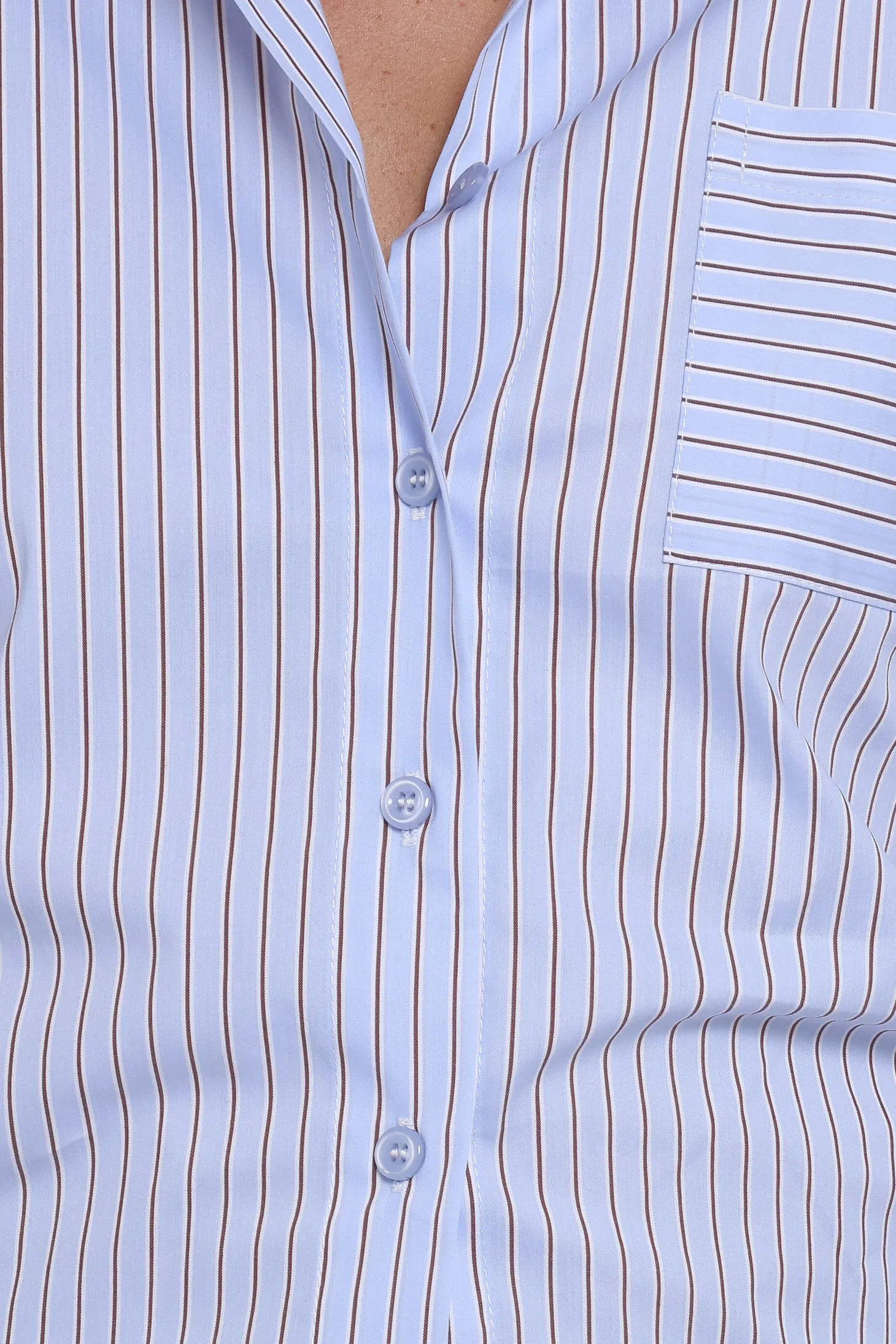 Vienne Tie Back Button Up Shirt