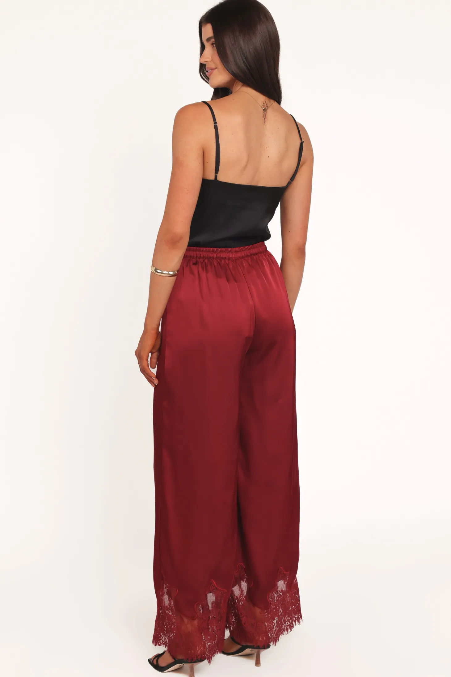 Viola Drawstring Wide Leg Pant