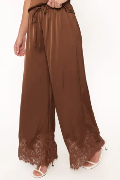 Viola Drawstring Wide Leg Pant