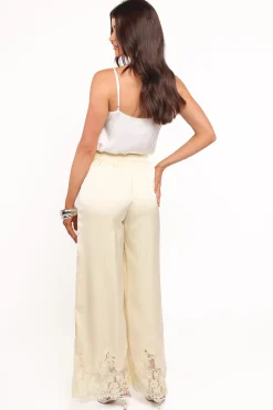 Viola Drawstring Wide Leg Pant