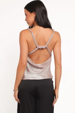 Vita Cowl Neck Cami Top