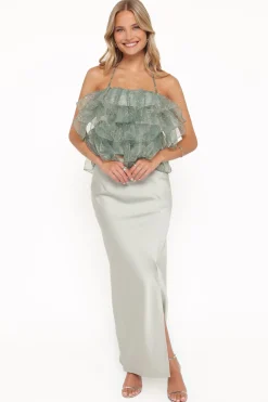 Viviana Fitted Column Skirt