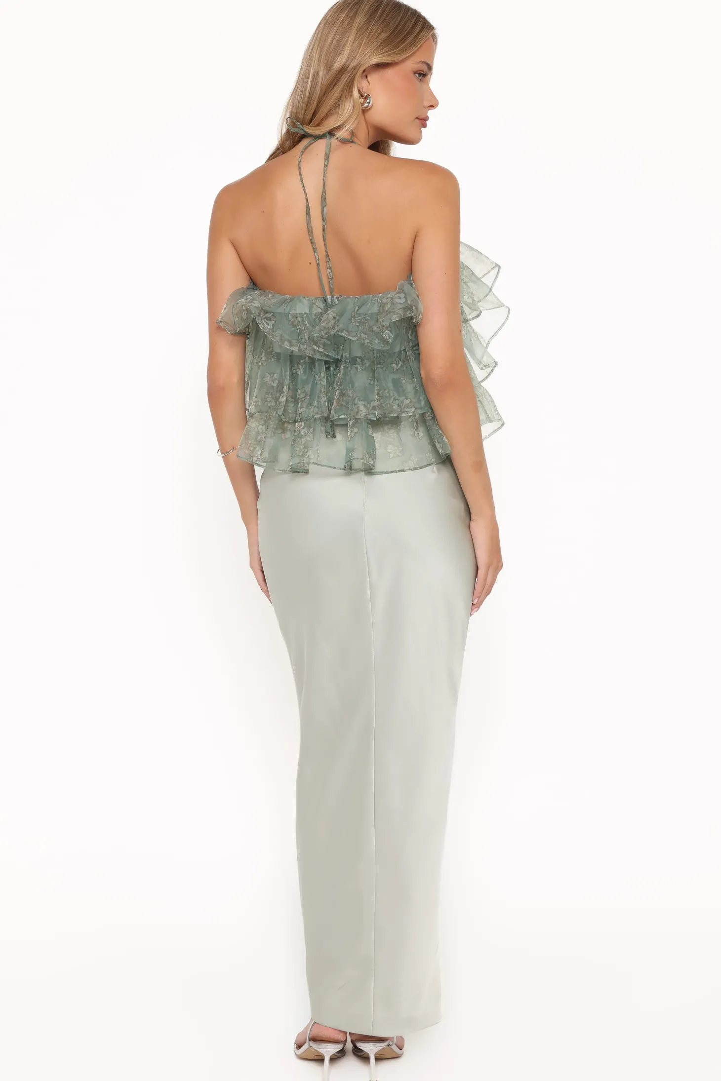 Viviana Fitted Column Skirt