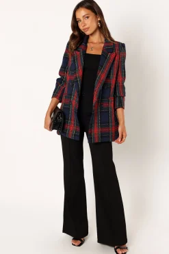 Vivienne Plaid Blazer