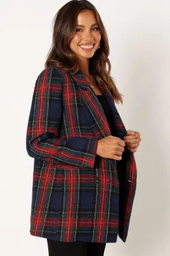 Vivienne Plaid Blazer