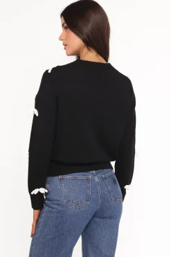 Voss Bow Knit Sweater