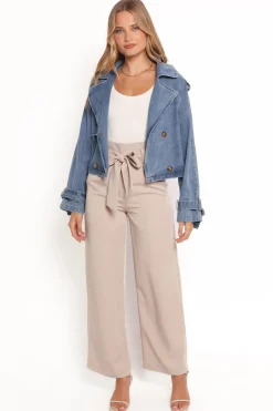 Westwood Waist Tie Denim Jacket