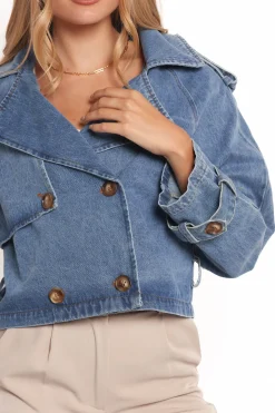 Westwood Waist Tie Denim Jacket