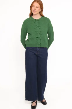 Wilde Bow Front Cardigan