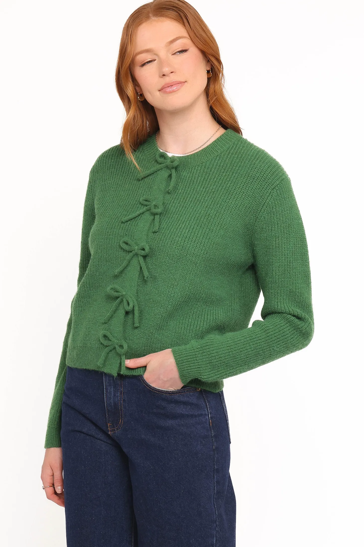 Wilde Bow Front Cardigan