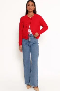 Wilde Bow Front Cardigan