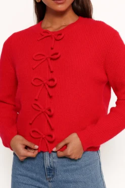 Wilde Bow Front Cardigan