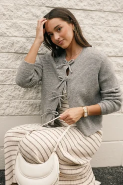 Wilde Bow Front Cardigan