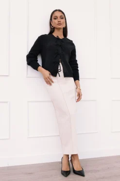Wilde Bow Front Cardigan