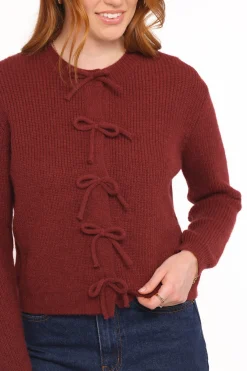 Wilde Bow Front Cardigan