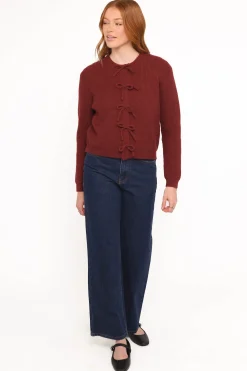 Wilde Bow Front Cardigan