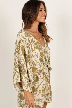 Willa Kimono Sleeve Romper
