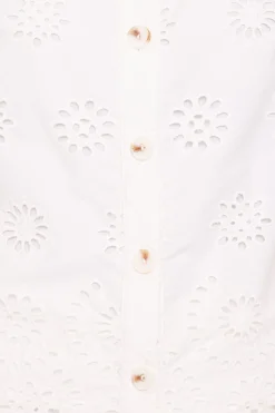 Winny Button Front Top