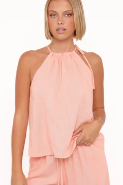 Wren Halter Tie Top