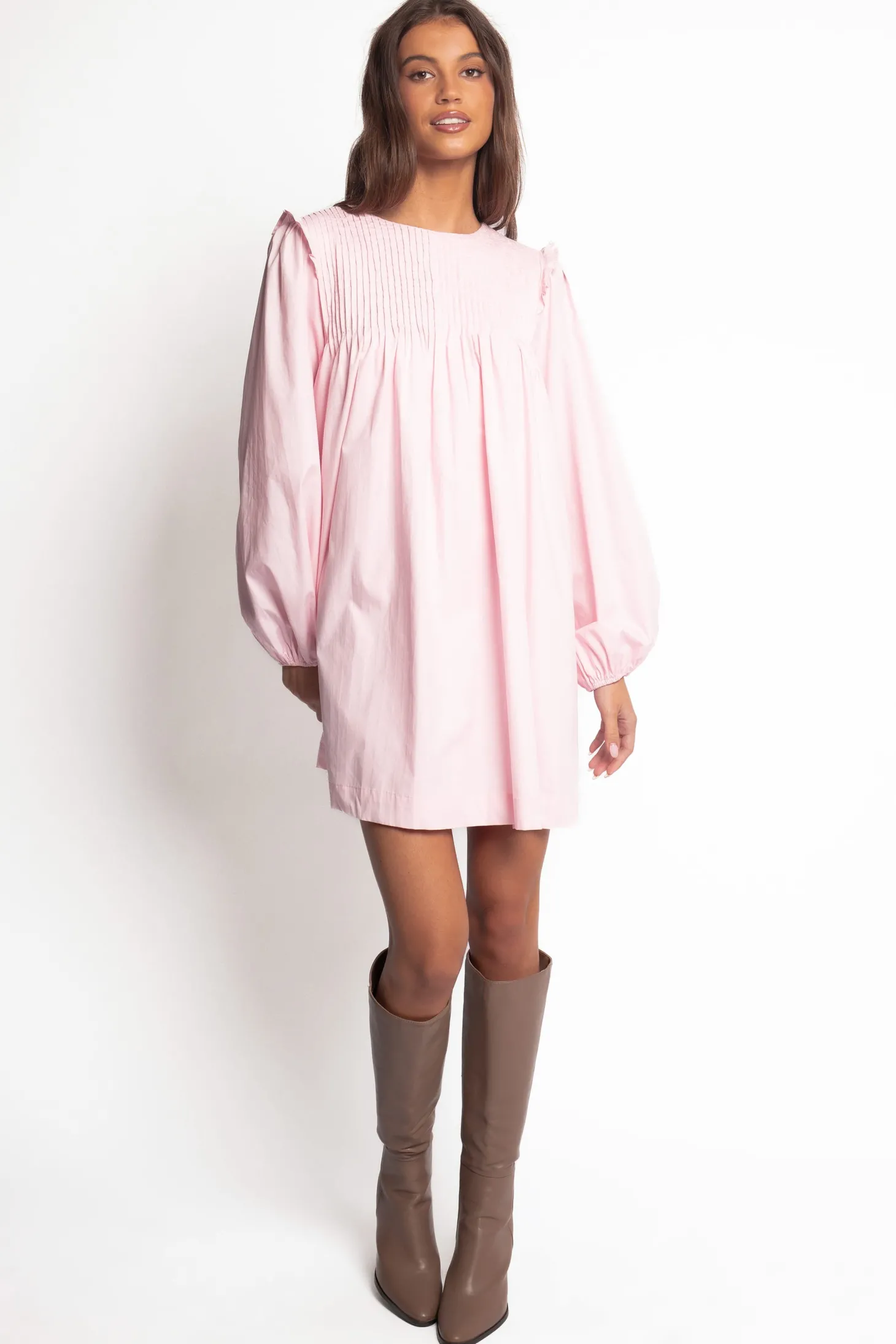 Wyatt Long Sleeve Mini Dress