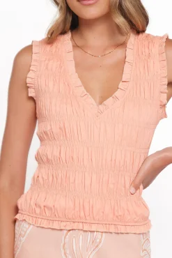Xenia Smocked Top