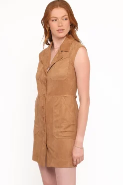 Xoey Suede Mini Dress
