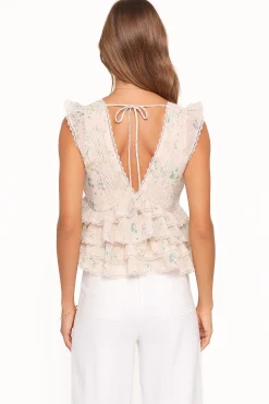 Yana Ruffle Top