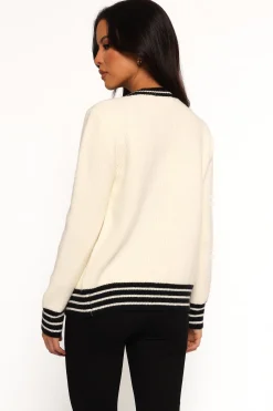 Yorkshire Contrast Hem Cardigan