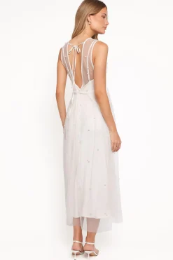 Yulia Pearl Midi Dress