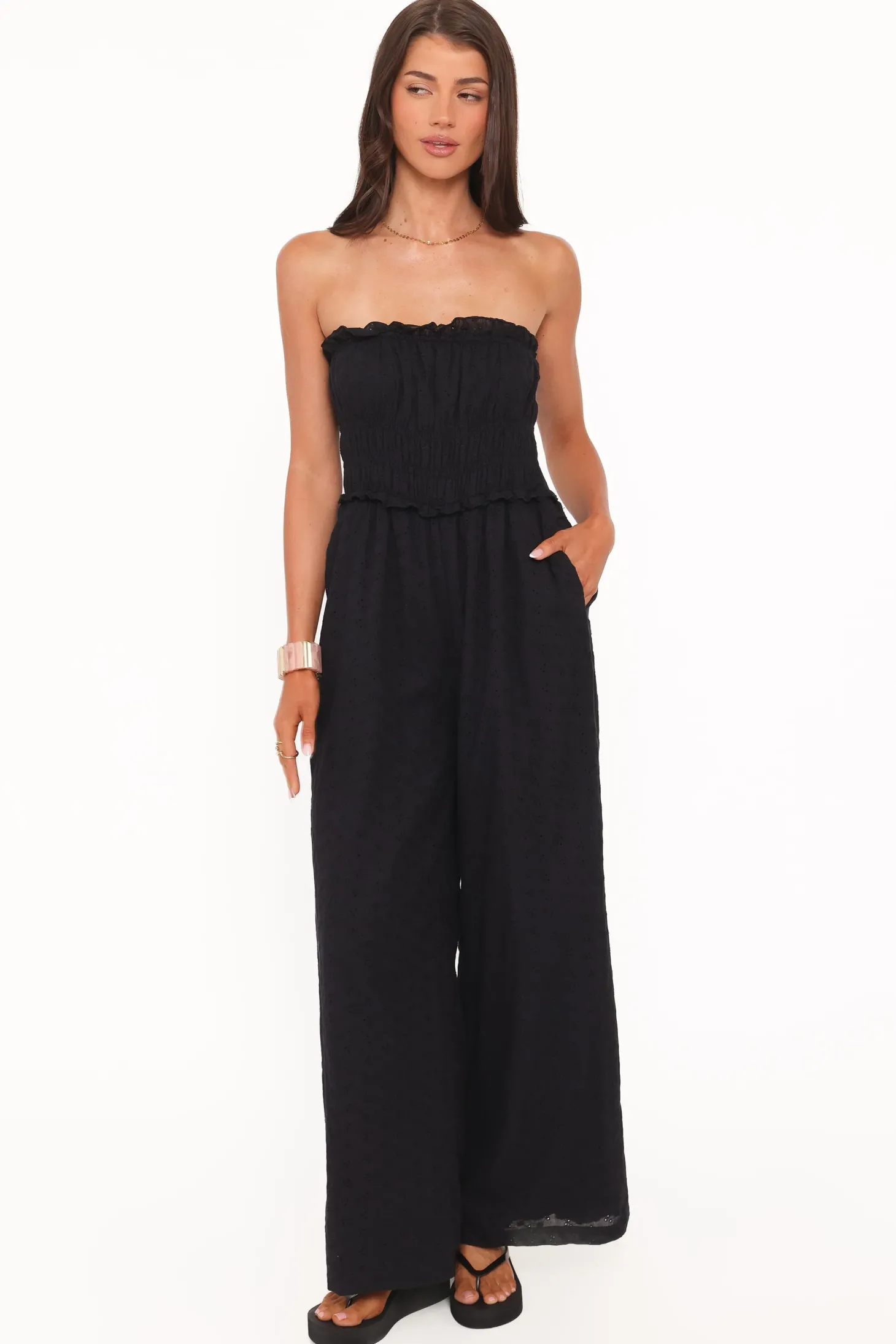 Yulissa Strapless Jumpsuit