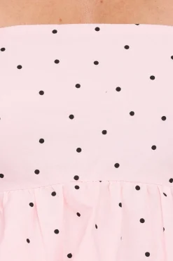 Yvanna Bubble Hem Top