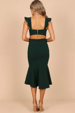 Yvonne Hi Lo Midi Dress