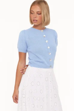 Zena Puff Sleeve Cardigan