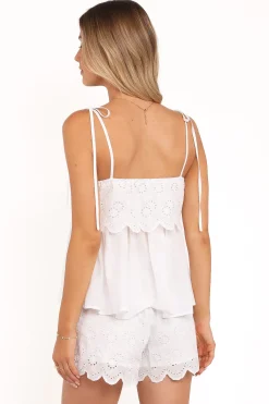 Zera Eyelet Top