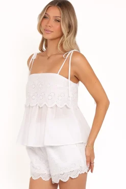 Zera Eyelet Top