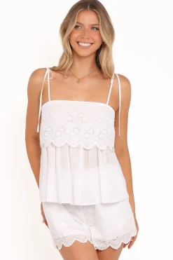 Zera Eyelet Top