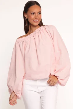Zion Off Shoulder Long Sleeve Top