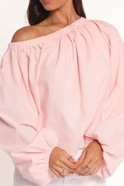 Zion Off Shoulder Long Sleeve Top