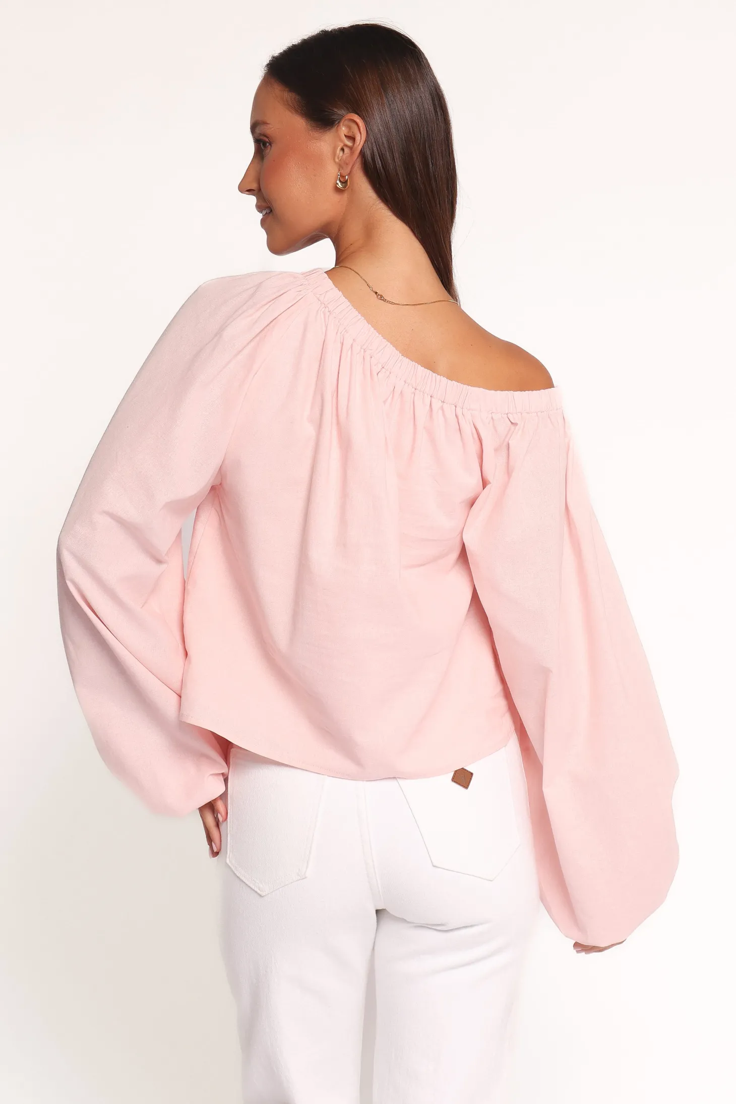 Zion Off Shoulder Long Sleeve Top