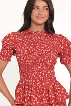 Zoella Peplum Top