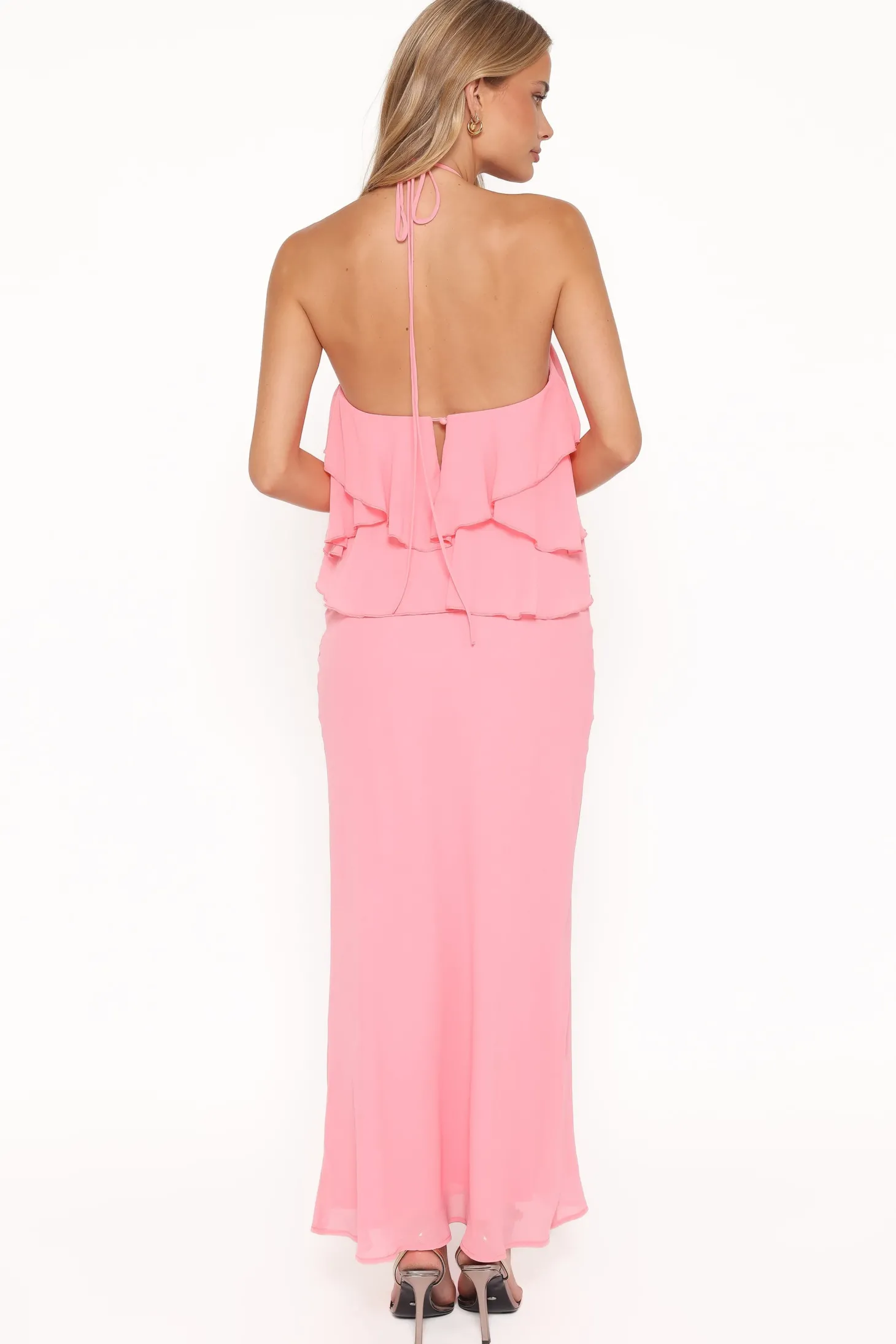 Zorina Halterneck Maxi Dress